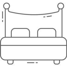 Accommodation in Double Kind Size Room